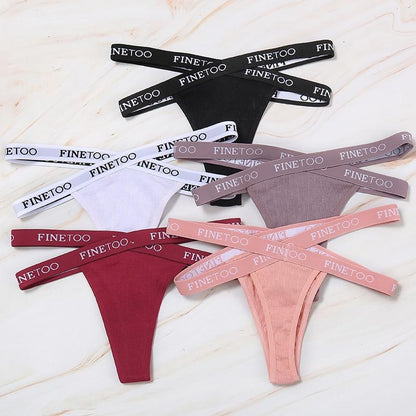 Women's 2Pcs Cross Strap Panties - ByDivStore