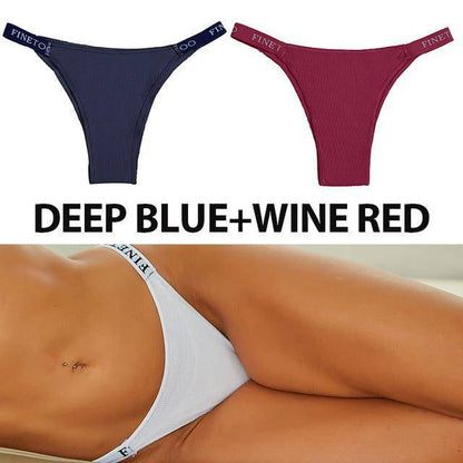 Women's 2Pcs Cross Strap Panties - ByDivStore