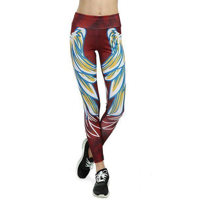 Women's Striped Printed YogaPants - ByDivStore