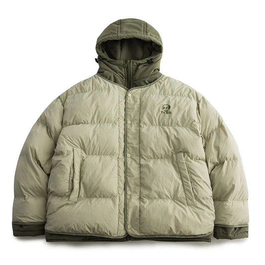 Thick Two-piece Cotton Parkas Jacket | Men's and Women's Winter Outerwear