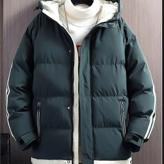 Men's Hooded Thickened Down Jacket | Autumn/Winter Fashion Outerwear