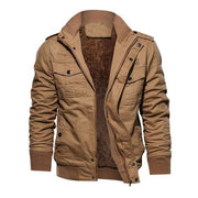 Men's Cotton Military Jacket - ByDivStore
