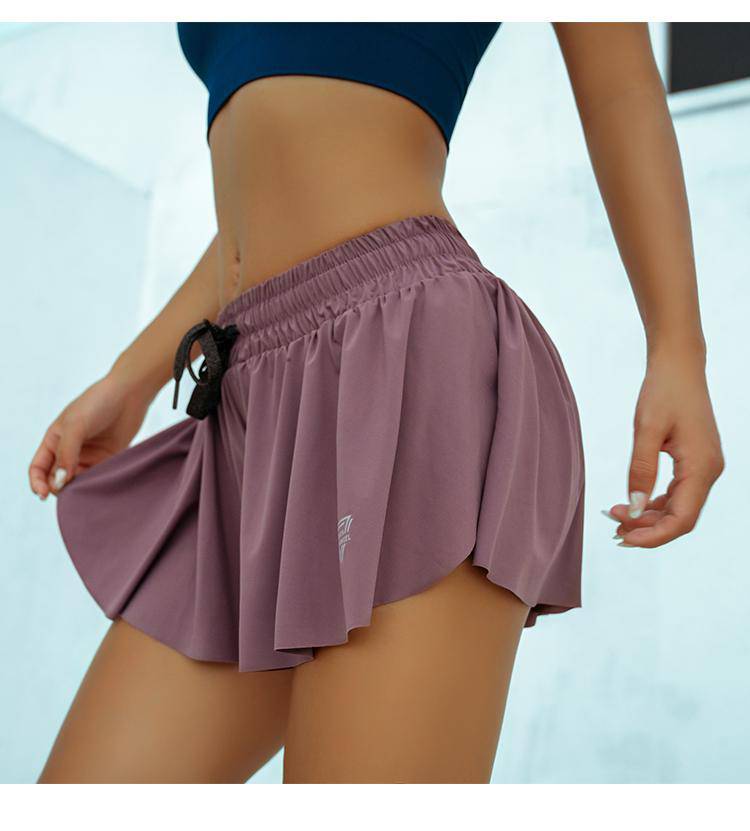 Women's Seamless Running Skirt Shorts - ByDivStore