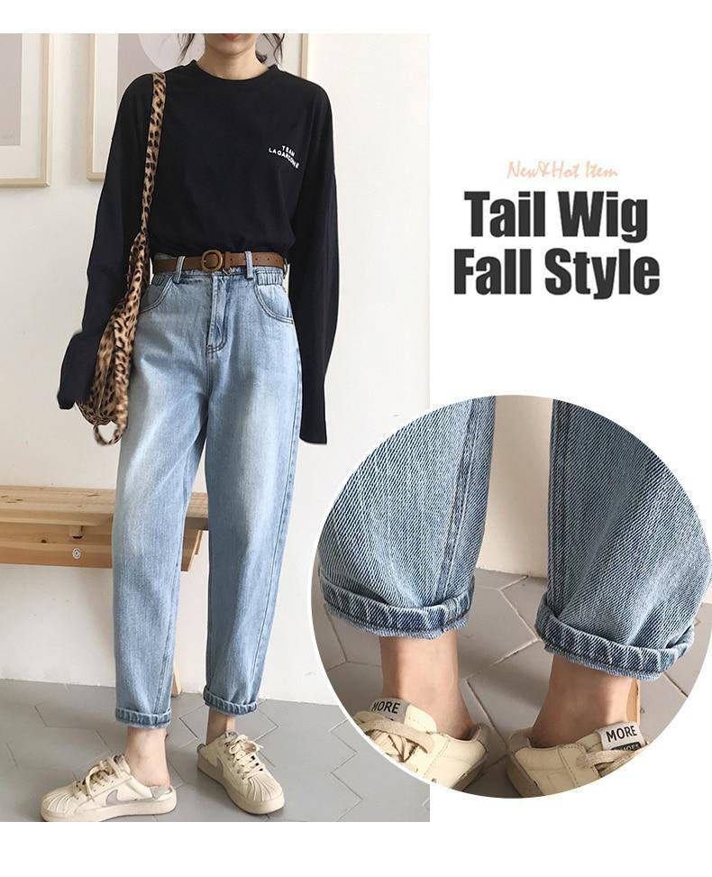 Women's Vintage Chic Cool Denim Pants - ByDivStore