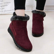 Women's Suede Sneakers Snow Boots - ByDivStore