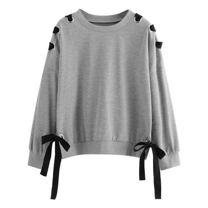 Women's Bow Sweatshirt - ByDivStore