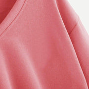 Women's V-neck Lantern Sleeve Sweatshirt - ByDivStore