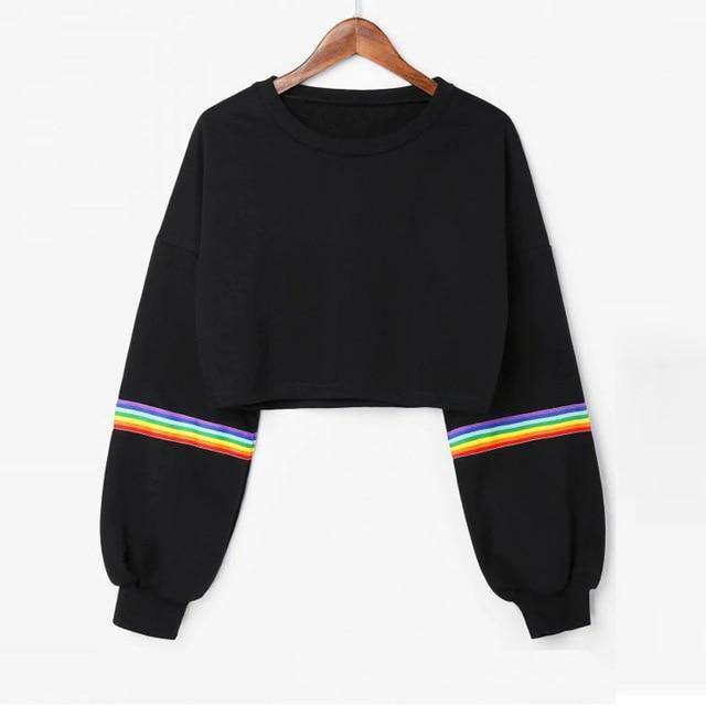 Women's Striped Sweatshirt - ByDivStore