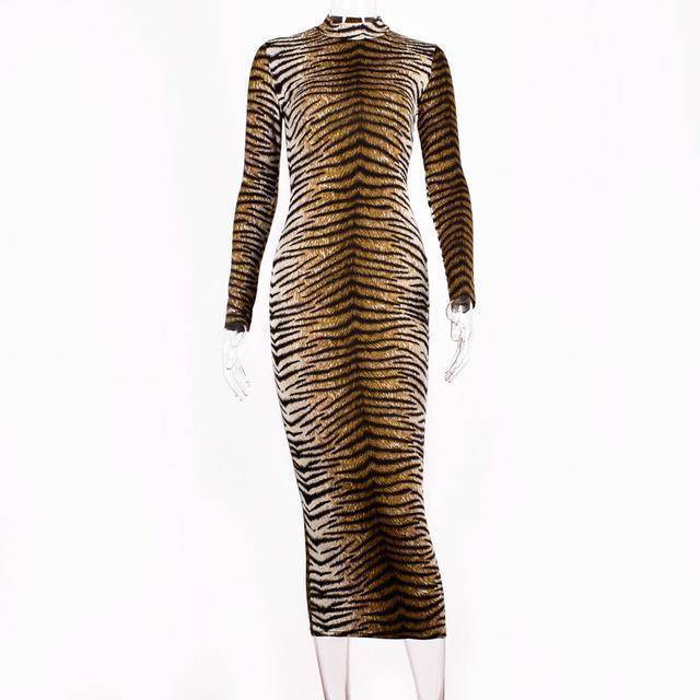 Leopard Print Dress - ByDivStore