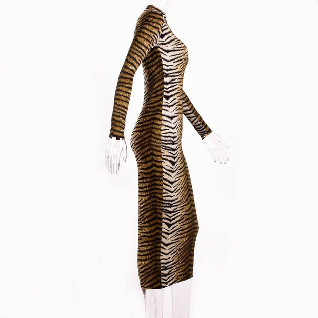 Leopard Print Dress - ByDivStore