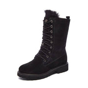 Women's Leather SnowBoots - ByDivStore