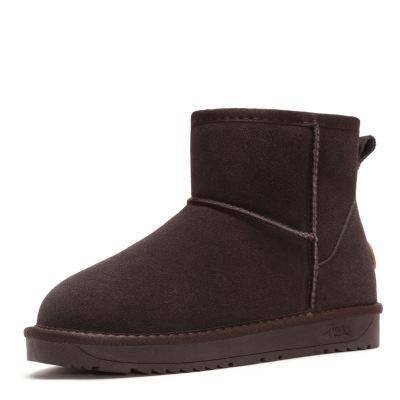 Women's Leather Fur Snow Boots - ByDivStore