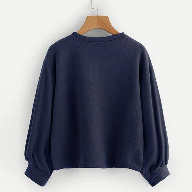 Women's Loose Sweatshirt - ByDivStore