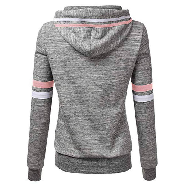 Women's Stripe Long Sleeve Sweatshirt - ByDivStore