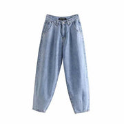 Women's High Waist Vintage Pants - ByDivStore