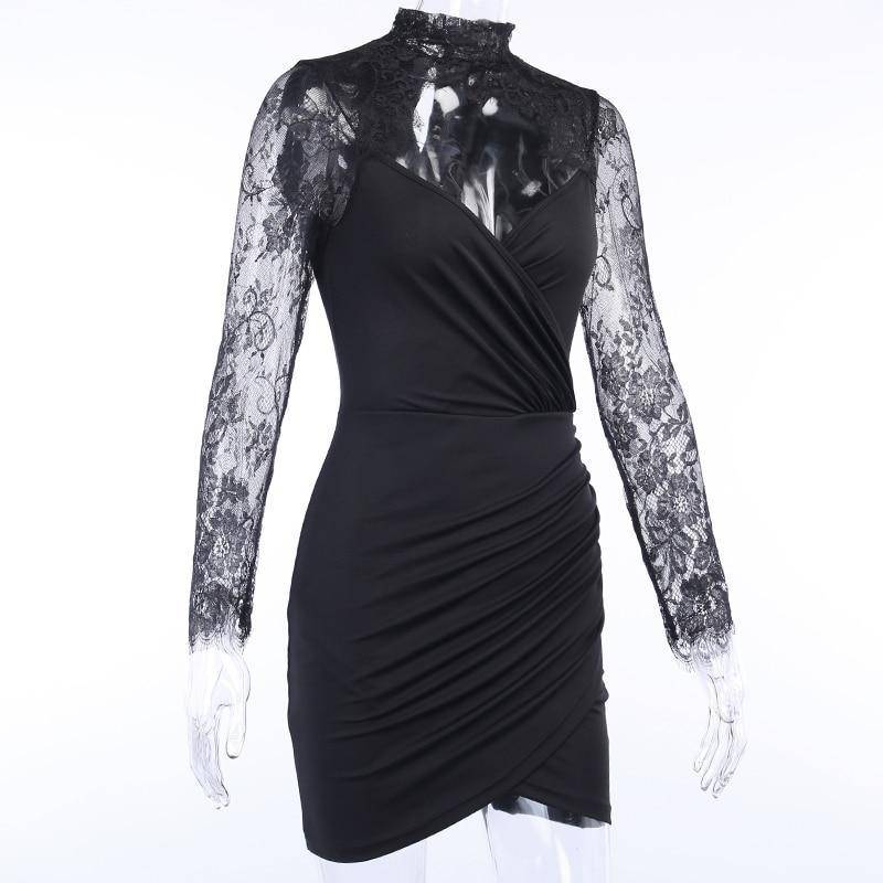 V-Neck Bodycon Dress - ByDivStore