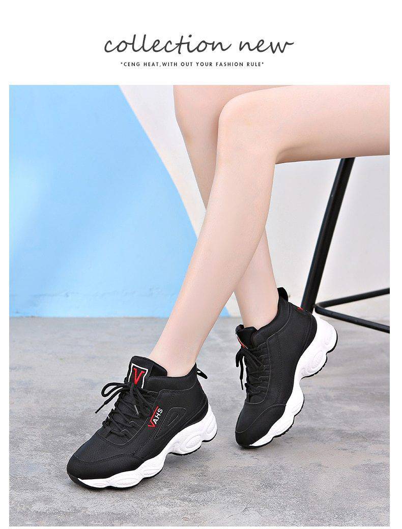 Women's Leather Outdoor Sneakers - ByDivStore