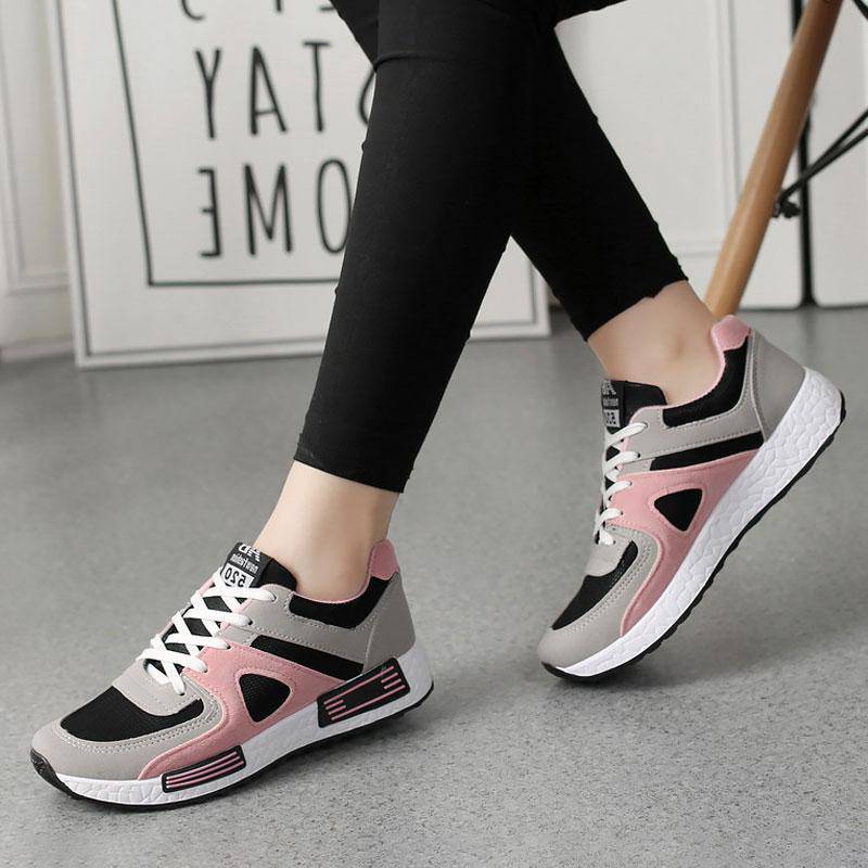 Women's Lace-up Sneakers - ByDivStore