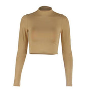 Cropped Turtleneck Sweater - ByDivStore