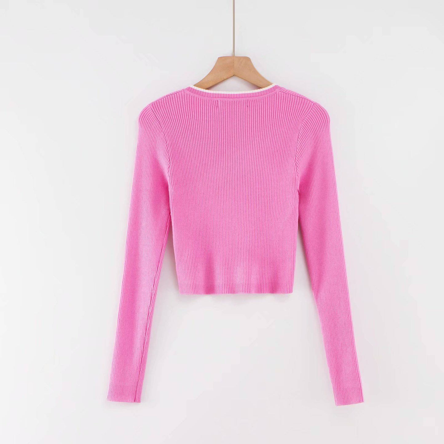 Cropped knitted Sweater - ByDivStore