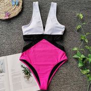 V-Neck Swimsuit - ByDivStore