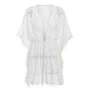 White Beach Dress - ByDivStore