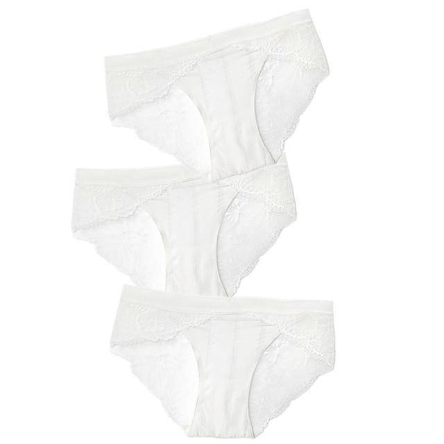 Women's 3Pcs Low-Rise Panties - ByDivStore