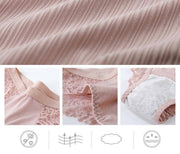 Women's 3Pcs Cotton Lace Panties - ByDivStore
