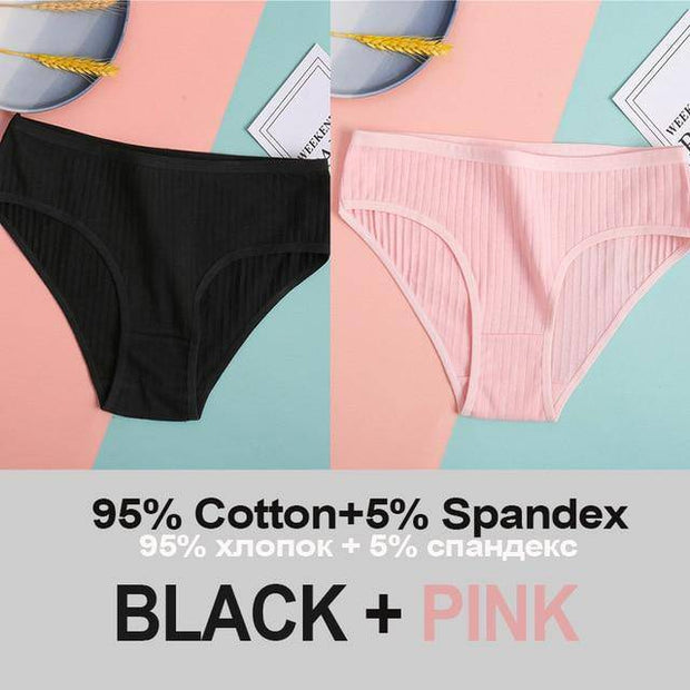 Women's 2Pcs Cotton Panties - ByDivStore