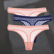 Women's 3Pcs G-String Thong Panties - ByDivStore