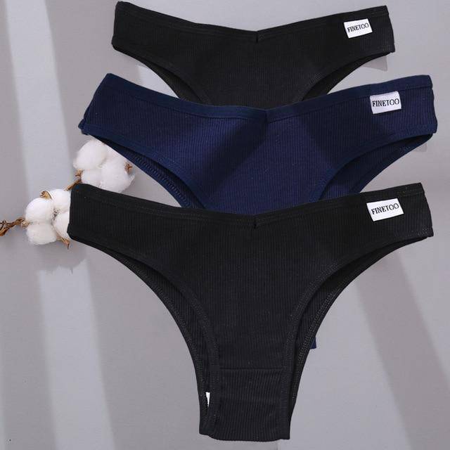 Women's 3Pcs Cotton Panties - ByDivStore
