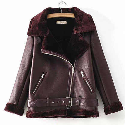 Women's Fur Velvet Jacket - ByDivStore